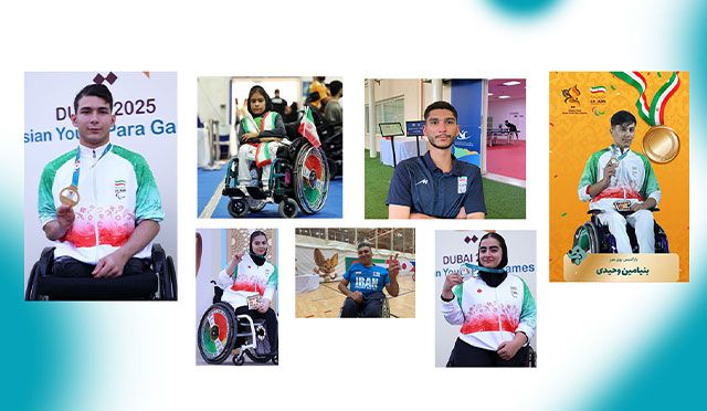 درخشش فیاض بخشی ها در بازی های پاراآسیایی