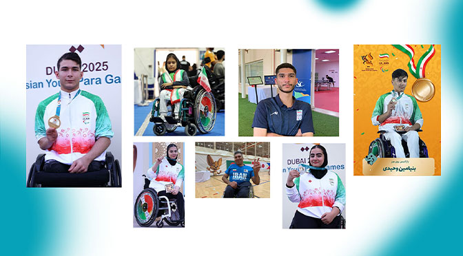 درخشش فیاض بخشی ها در بازی های پاراآسیایی
